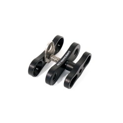 Long Ball Clamp with Shoulder Strap Ring Long Clamp (Hook for Shoulder Strap) CP/2L/TRA