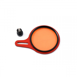 Adaptateur de filtre M67 pour caissons de caméras sous-marines Kit adaptateur - Filtre orange M67 ACC/ADP/FL/ORG