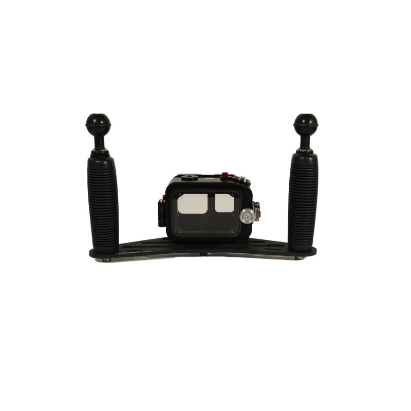 GoPRO Gehäuse Kit - 25 cm Carbonarm Schiene aus Aluminium Insta360 Ace Pro Gehäuse-Kit + 25 cm Halterung mit Griffen KIT/ACEPRO/ GoPRO Gehäuse Kit - 25 cm Carbonarm Schiene aus Aluminium Insta360 Ace Pro Gehäuse-Kit + 25 cm Halterung mit Griffen KIT/ACEPRO/