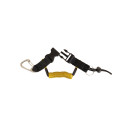 Ausziehbarer Edelstahlhaken - Carbonarm Edelstahl-Karabiner mit Spiral-Kabel ACC/MOSC