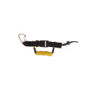 Ausziehbarer Edelstahlhaken - Carbonarm Edelstahl-Karabiner mit Spiral-Kabel ACC/MOSC