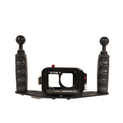 Kit Custodia DJI Osmo Action 6 + Staffa 25 cm con impugnature Kit Custodia DJI Osmo Action 6 + Staffa 25 cm con impugnature KIT/
