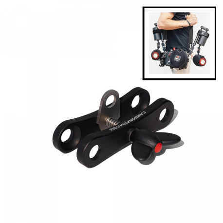 XL Ball Clamp with Shoulder Strap Ring CP/2XL/TRAC