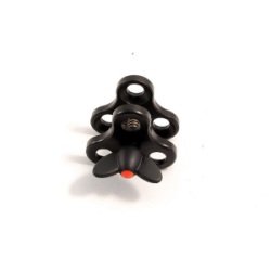 Triple Aluminum Clip - For 25 mm – 1 inch Carbonarm balls Triple Ball Clamp CP/3