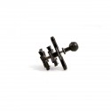 Clip quadrupla per cavalletto in alluminio Carbonarm Clip quadrupla per cavalletto CLV/CP4 Clip quadrupla per cavalletto in alluminio Carbonarm Clip quadrupla per cavalletto CLV/CP4