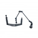 Universal Handle for Underwater Housings - Carbonarm Quick release Handle with ball IM/SF/SF Universal Handle for Underwater Housings - Carbonarm Quick release Handle with ball IM/SF/SF