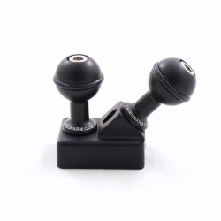 Double starting ball with bayonet mount Double starting ball aluminum for underwater use Starting Ball Double SF/PT/2