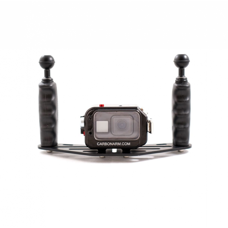 GoPRO housing Kit - 25 cm aluminum Carbonarm tray Kit Case GoPRO - Tray 25 cm KIT/GOPRO/25CM GoPRO housing Kit - 25 cm aluminum Carbonarm tray Kit Case GoPRO - Tray 25 cm KIT/GOPRO/25CM